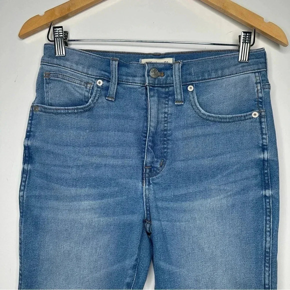 Madewell NEW!! 10” High Rise Skinny Crop Jeans Size 27 - Picture 4 of 12